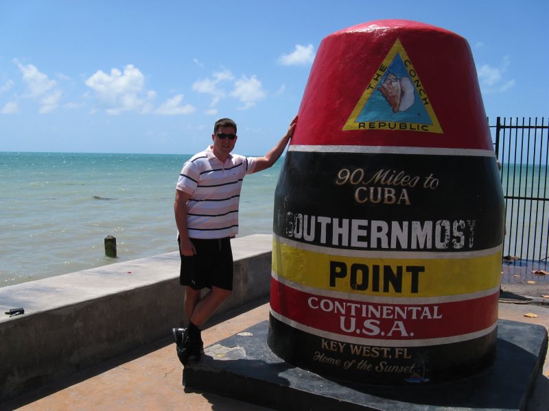 Am Southernmost Point in Key West