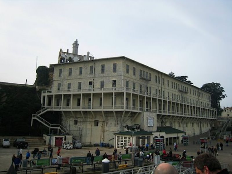 Anlegestelle auf Alcatraz