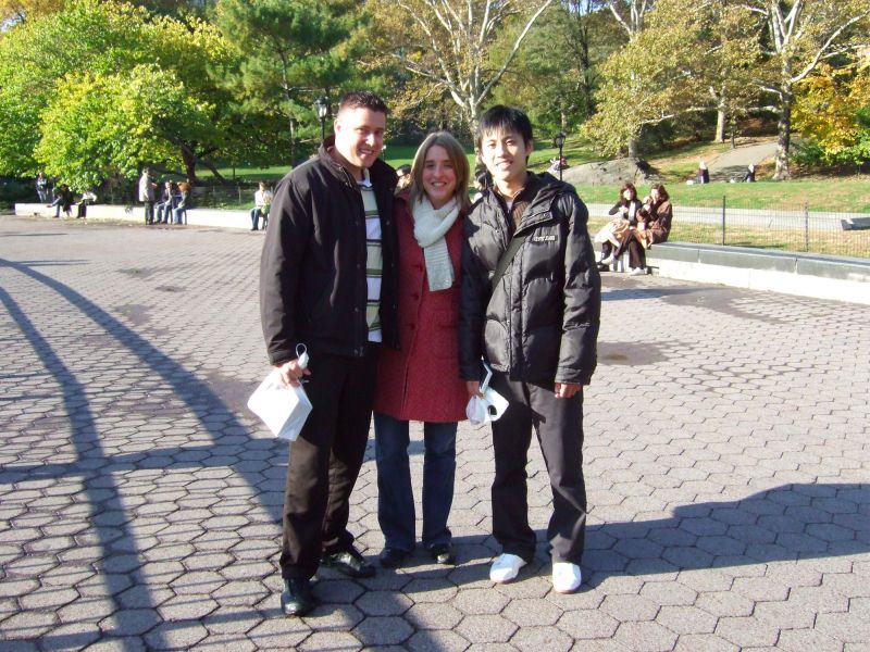 Im Central Park in New York City